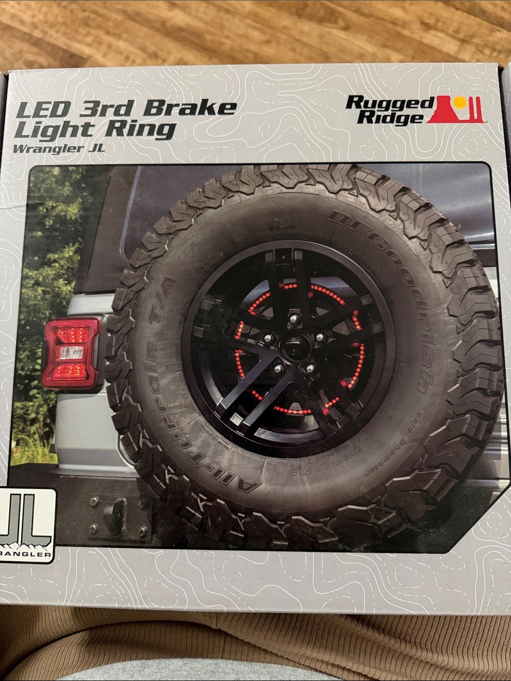 LED 3rd Brake Light Ring - Black Housing with Red LEDs